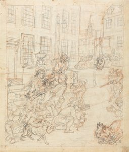 The First Stage of Cruelty by William Hogarth